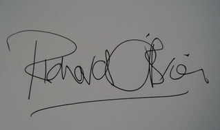 Richard O'Brien autograph
