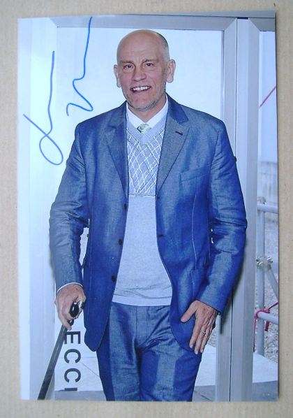 John Malkovich autograph (hand-signed photograph)
