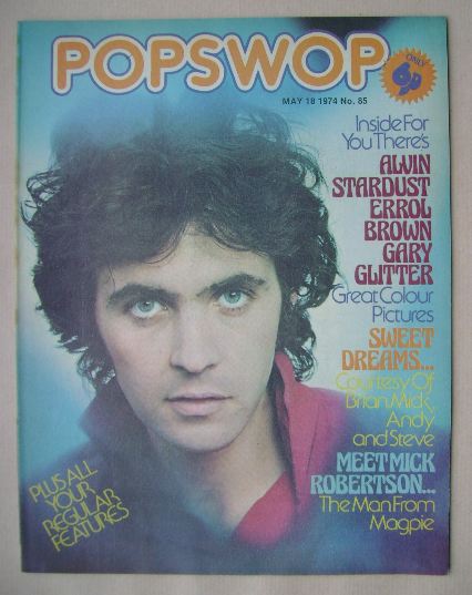 Popswop magazine - 18 May 1974 - David Essex cover