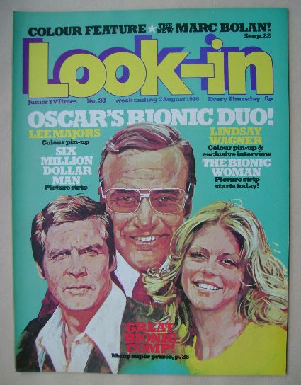 Look In magazine - 7 August 1976