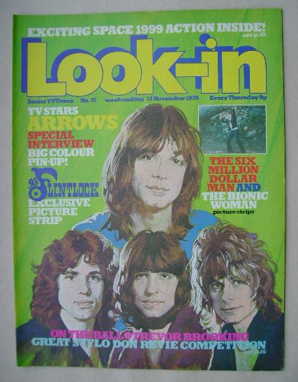 Look In magazine - Arrows cover (13 November 1976)
