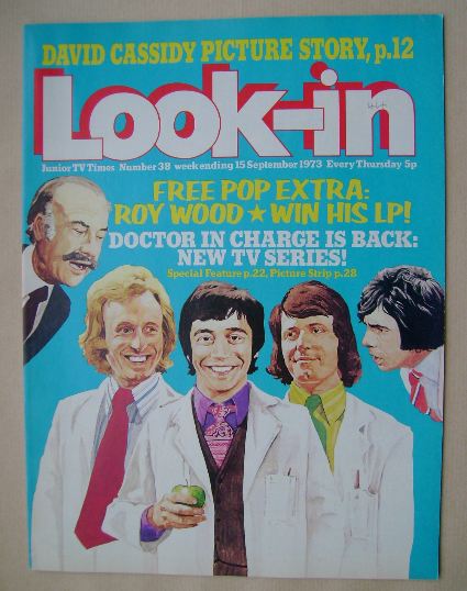 Look In magazine - Doctor In Charge cover (15 September 1973)