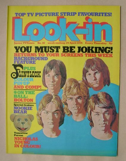 Look In magazine - Flintlock cover (24 April 1976)
