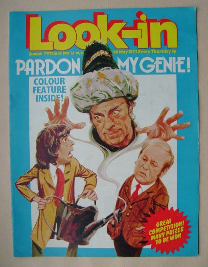 Look In magazine - Pardon My Genie cover (20 May 1972)