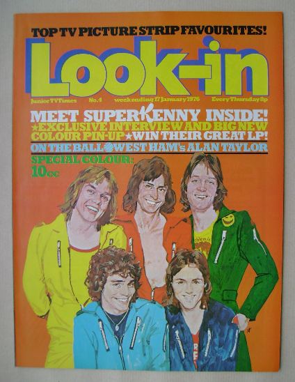 Look In magazine - Kenny cover (17 January 1976)