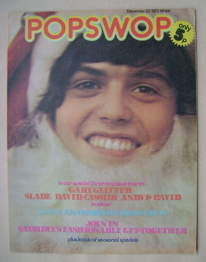 Popswop magazine - 22 December 1973 - Donny Osmond cover