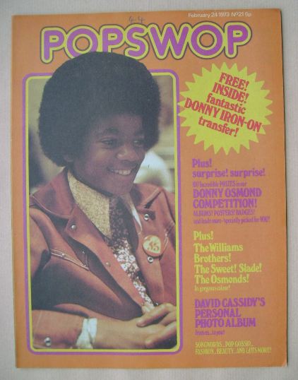 Popswop magazine - 24 February 1973