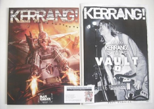 Kerrang magazine - Iron Maiden cover (12 September 2015 - Issue 1585)