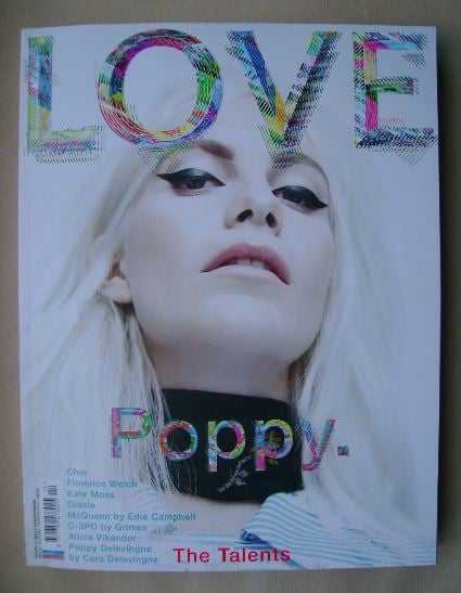 Love magazine - Issue 14 - Autumn/Winter 2015 - Poppy Delevingne cover