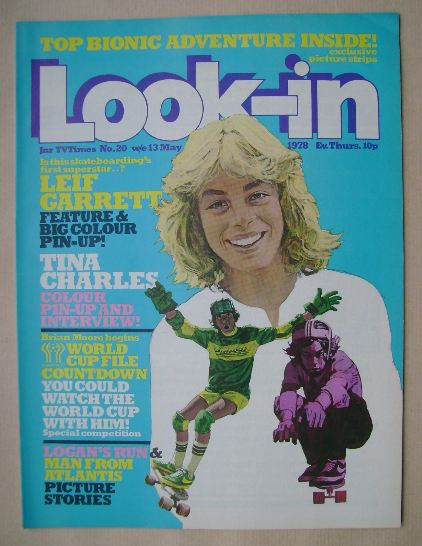 Look In magazine - Leif Garrett cover (13 May 1978)