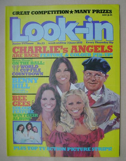 Look In magazine - Charlie's Angels cover (3 June 1978)