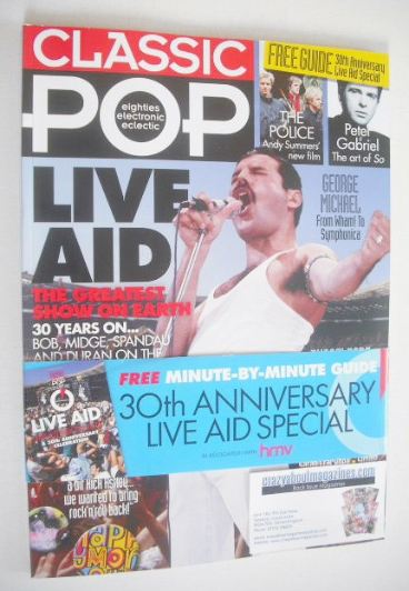 <!--2015-08-->Classic Pop magazine - Live Aid cover (August/September 2015)