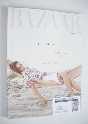 <!--2015-06-->Harper's Bazaar magazine - June 2015 - Kristen Stewart cover 