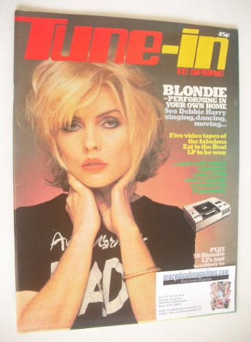 Tune-In magazine - Debbie Harry cover (Spring 1980)