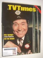 <!--1970-11-21-->TV Times magazine - Reg Varney cover (21-27 November 1970)