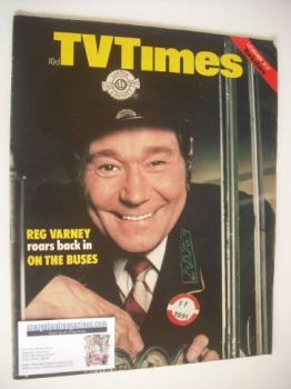 TV Times magazine - Reg Varney cover (21-27 November 1970)