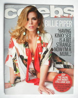 <!--2010-01-17-->Celebs magazine - Billie Piper cover (17 January 2010)