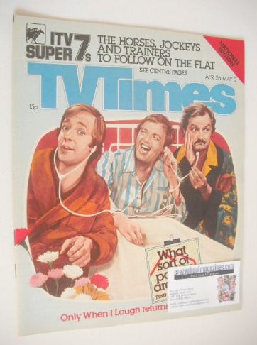 TV Times magazine - Only When I Laugh cover (26 April - 2 May 1980)