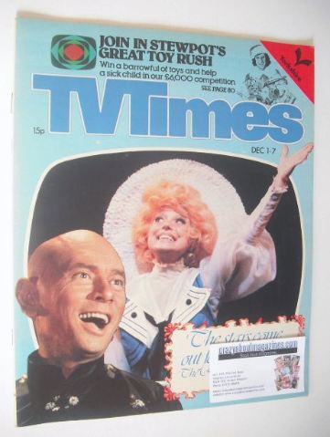 TV Times magazine - The Royal Variety Show cover (1-7 December 1979)