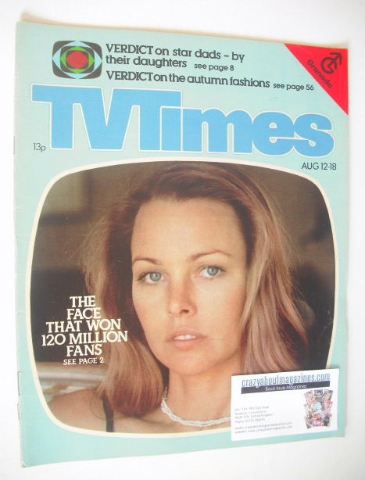 TV Times magazine - Michelle Phillips cover (12-18 August 1978)
