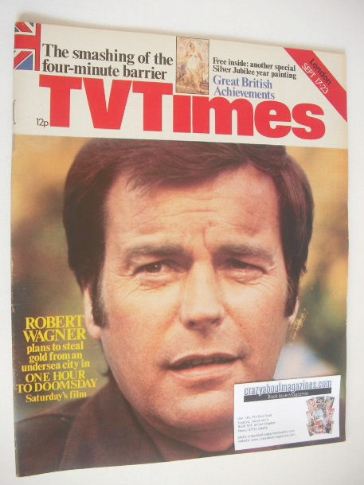 TV Times magazine - Robert Wagner cover (17-23 September 1977)