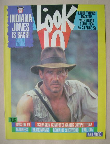 Look In magazine - Harrison Ford cover (9 June 1984)