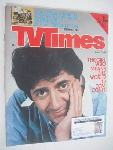 TV Times magazine - Tom Conti cover (18-24 October 1980)