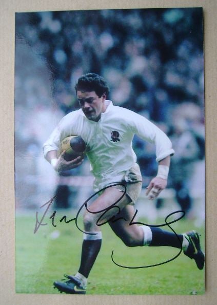 Will Carling autograph