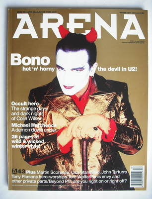 <!--1993-12-->Arena magazine - December 1993/January 1994 - Bono cover