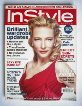 British InStyle magazine - April 2007 - Cate Blanchett cover