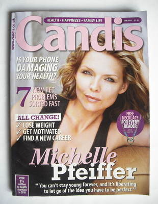Candis magazine - January 2010 - Michelle Pfeiffer cover
