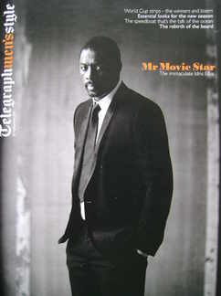 Telegraph Style magazine - Idris Elba cover (Spring/Summer 2010)