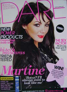 <!--2010-03-->Dare magazine - Martine McCutcheon cover (March/April 2010)