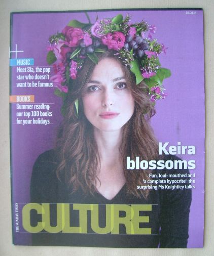 Culture magazine - Keira Knightley cover (29 June 2014)