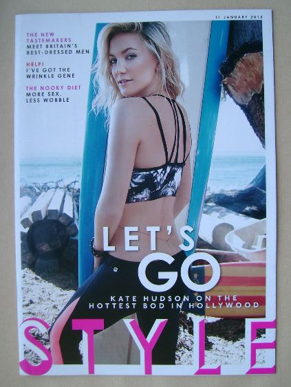 Style magazine - Kate Hudson cover (11 January 2015)
