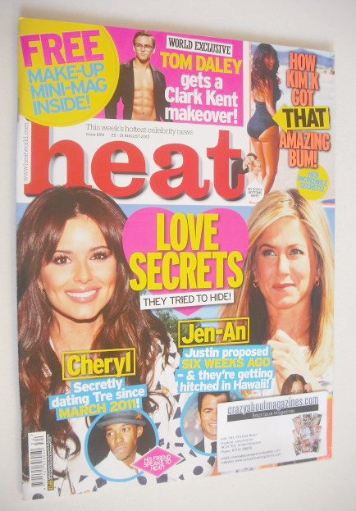 <!--2012-08-25-->Heat magazine - Love Secrets cover (25-31 August 2012)