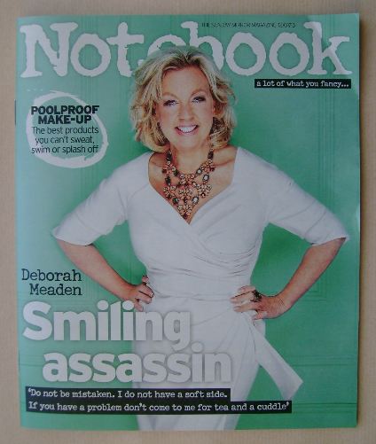 Notebook magazine - Deborah Meaden cover (12 July 2015)