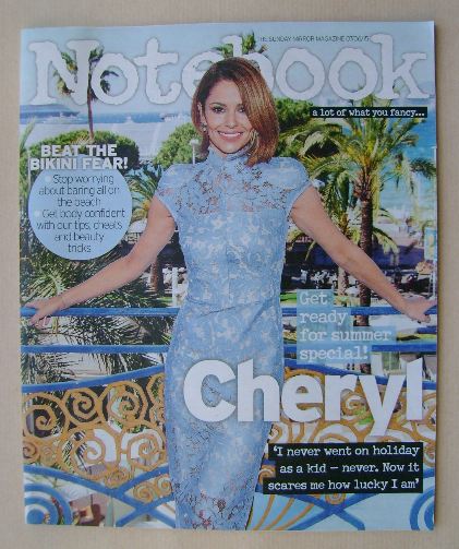 Notebook magazine - Cheryl Fernandez-Versini cover (7 June 2015)