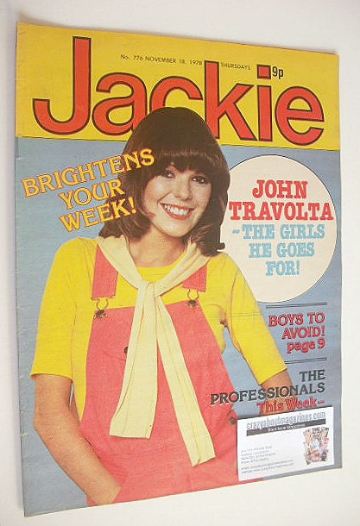 Jackie magazine - 18 November 1978 (Issue 776)
