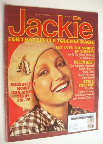 Jackie magazine - 29 October 1977 (Issue 721)