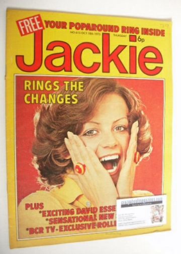 Jackie magazine - 18 October 1975 (Issue 615)
