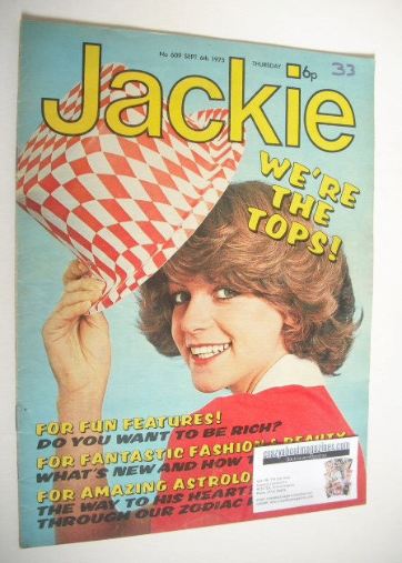 Jackie magazine - 6 September 1975 (Issue 609)