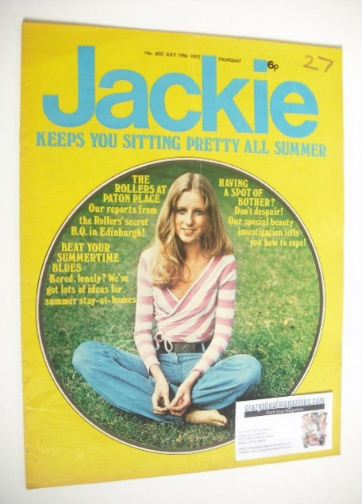 Jackie magazine - 19 July 1975 (Issue 602)