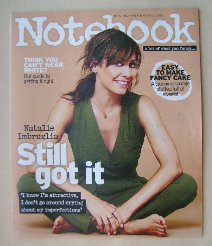 Notebook magazine - Natalie Imbruglia cover (23 August 2015)