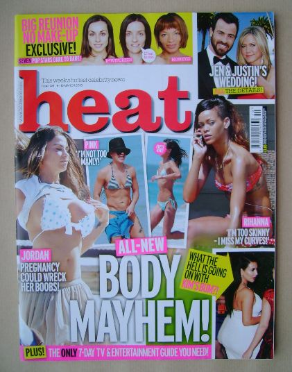 Heat magazine - Body Mayhem! cover (9-15 March 2013)