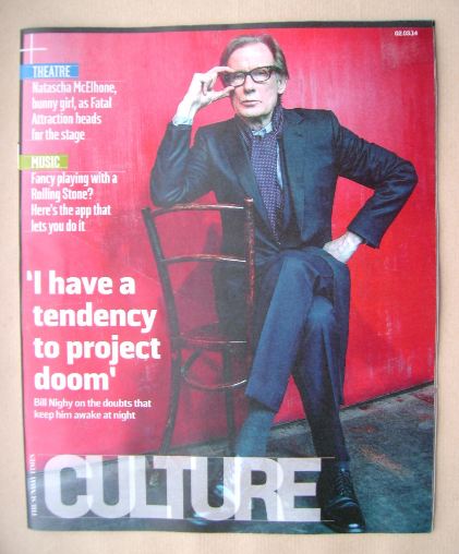 Culture magazine - Bill Nighy cover (2 March 2014)