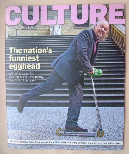 <!--2013-09-01-->Culture magazine - Bill Bailey cover (1 September 2013)