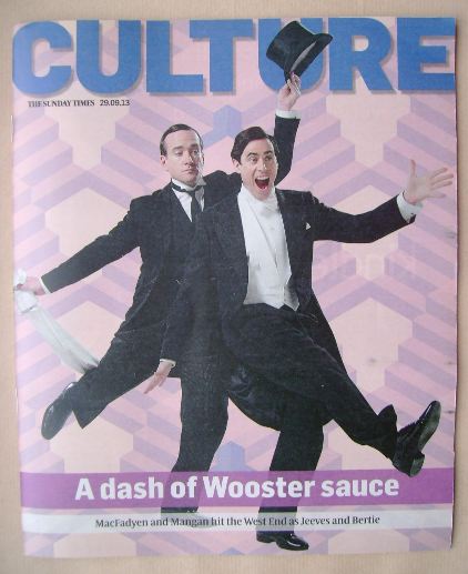 Culture magazine - Matthew Macfadyen and Stephen Mangan cover (29 September 2013)