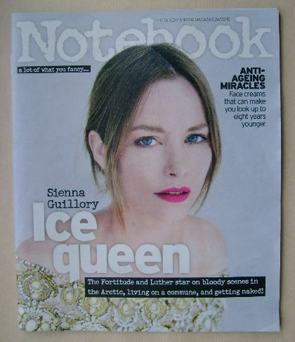 Notebook magazine - Sienna Guillory cover (24 May 2015)