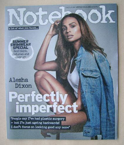 Notebook magazine - Alesha Dixon cover (14 June 2015)
